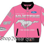 Womens Pink Mustang Jacket